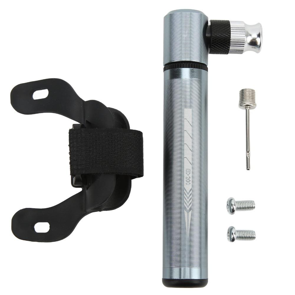 Aluminum Alloy Hand Mini Bicycle Pump 12.8cm Length Bicycle Tire Pump Road Mountain Bike
