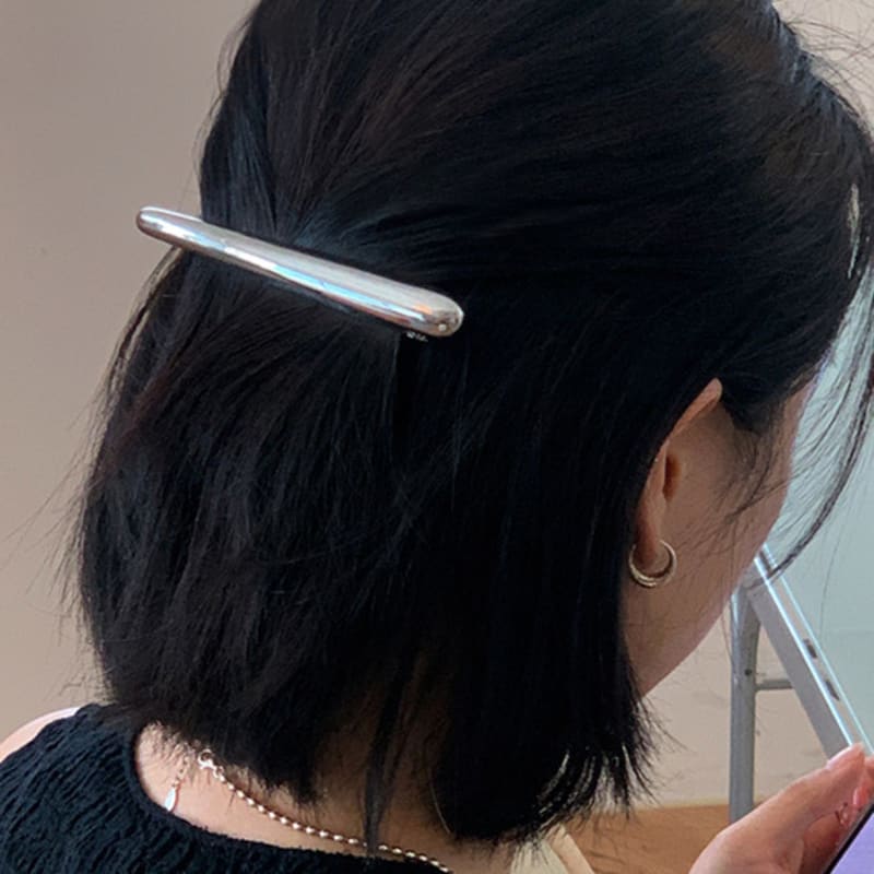 

byweekend Dune metal hair pin_silver silver