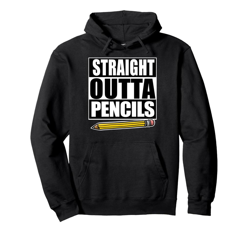 Straight Outta Pencil Hoodie