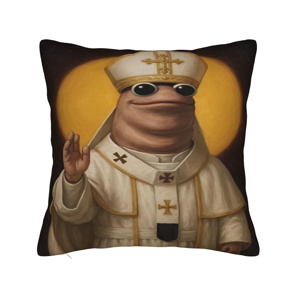 Marcus the Worm Funny Meme Printed Pillowcase Cushion Cover  Throw Pillow Cover Y2K Seat Decoration Zippered Multi-Size