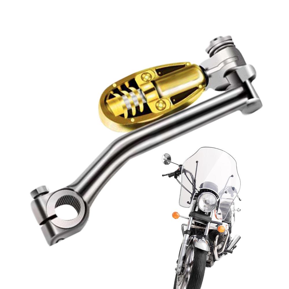 

Мотоциклетный кикстартер Замена кикстартера Замена кикстартера Запчасти для мотоцикла Педали с широкой поверхностью для крепления 12 мм золотой