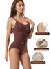 Compression Underwear Bodysuit for Adjustable Shoulder Body Waist Hip Bust Abdominal Slimming [fourfivesix Haru] Women, Straps, Shaper, Diet, Cincher,