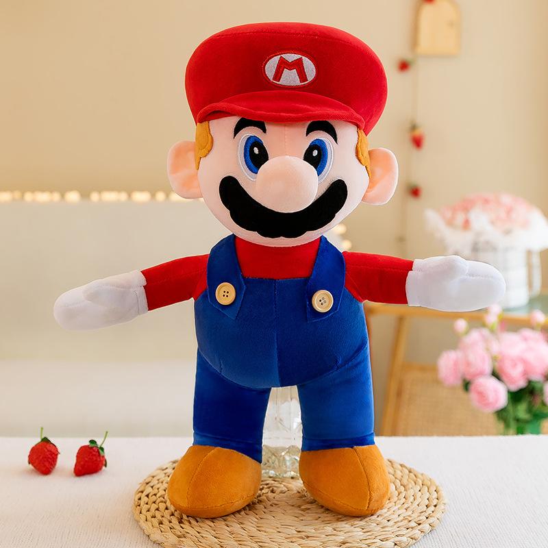 

Супер Марио плюшевая игрушка Марио мультфильм кукла кукла большая кукла детский подарок 40cm