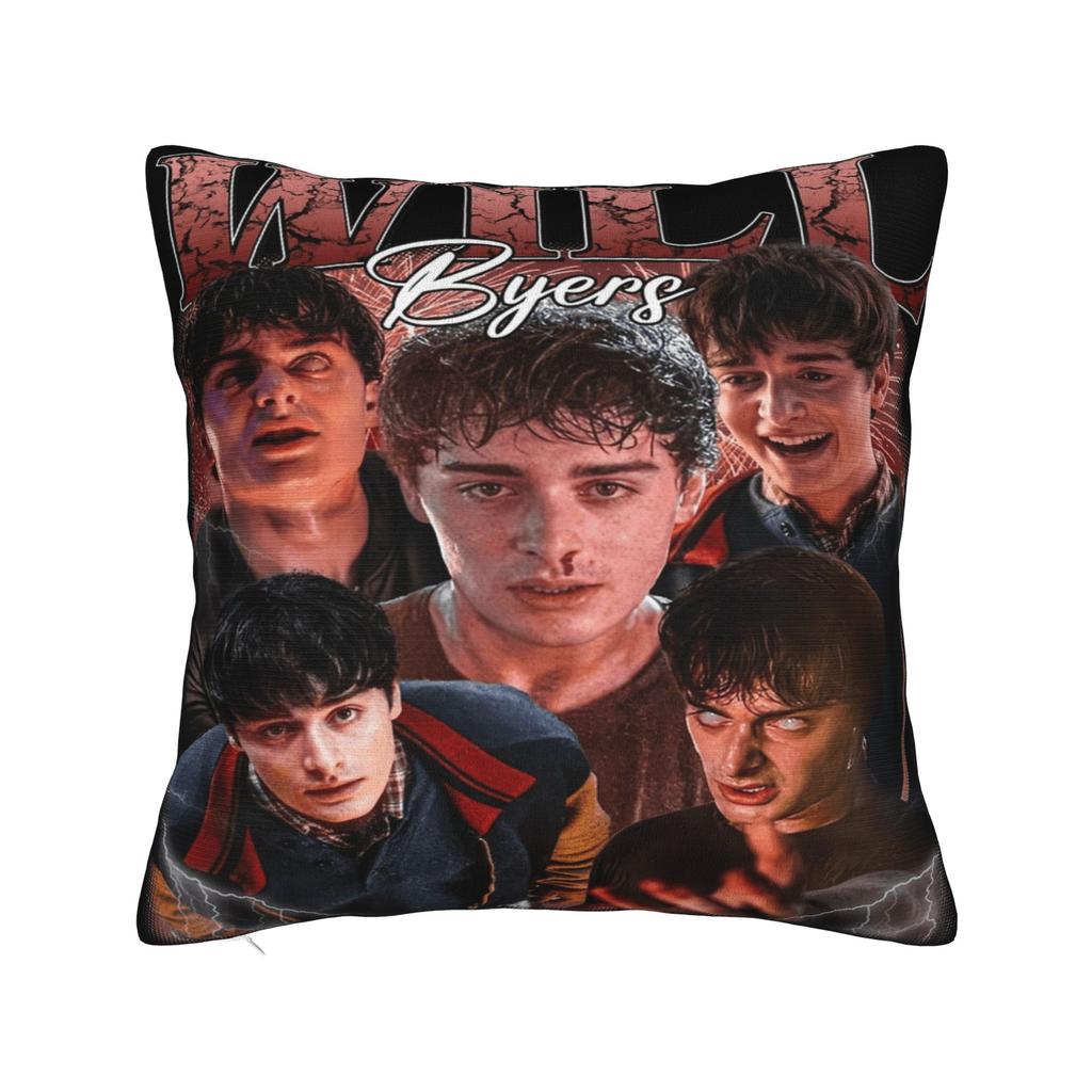 Housse de coussin Will Byers Housse de coussin confortable Pour Fête de Mariage Décoration de Maison Housse de coussin Originale