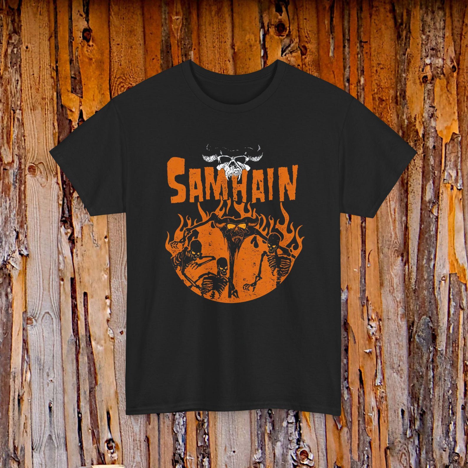 Samhain Band Logo Tee | Music Shirt M
