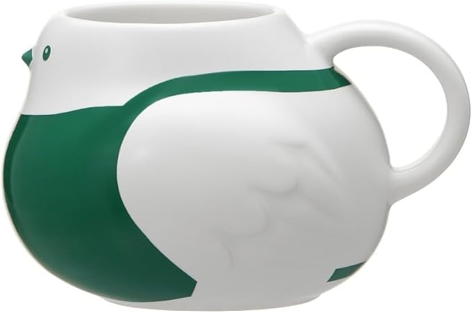 Starbucks Long-tailed Tit Mug, 296ml, Starbucks Coffee, Sparkly Mug, Long-tailed Tit, New Year 2025, Authentic Starbucks Japan Product