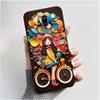 Case For LG G7 ThinQ Casing G710EM Cute Love Rabbit Funny Cartoon Ultra Slim TPU Black Silicone Soft Case LG G7 Plus Phone Cover