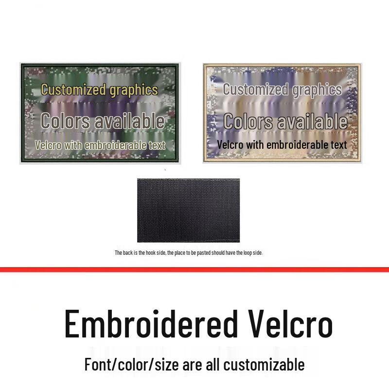 Starry Sky Embroidered Velcro Name Patches