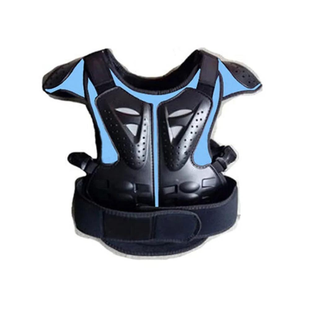 Chaleco Motocross Infantil Armadura de Pecho Espalda Hombro de Motocicleta Equipo Protector Infantil Carreras Resistente a Caídas Armadura Corporal