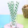 25Pcs Coconut Tree/Turtle Leaf /Cactus Drink Juice Paper Straws Children Birthday Party Decorations