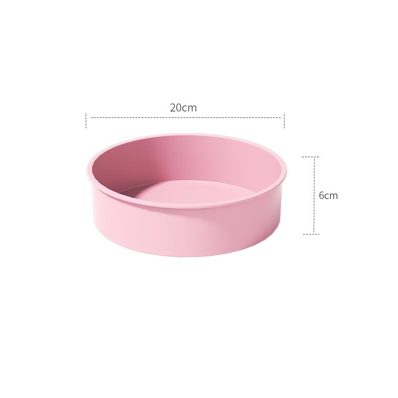 Multi-size silicone cake pans for baking, round cake molds silicone baking pans non-stick quick demoulding suitable for cheeseca