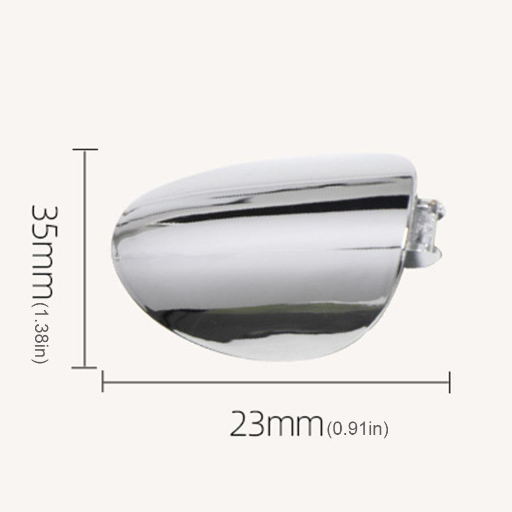 Car Front Outside Door Handle Lock Key Cover Cap 51217431945 Car Outside Door Handle Cover Replacement for BMW Mini F55 F56