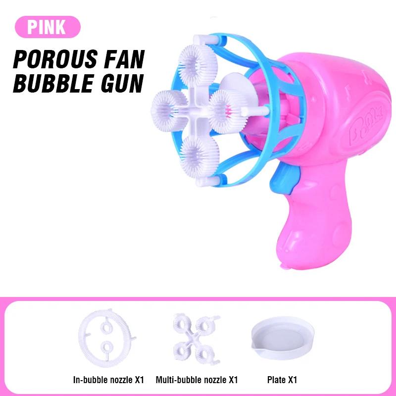Soap Bubble Gun Dinosaur Electric Blowing Tuba Bubbles Machine Automatic Blower Toys Summer Outdoor Games Party Toy For Kid Gift