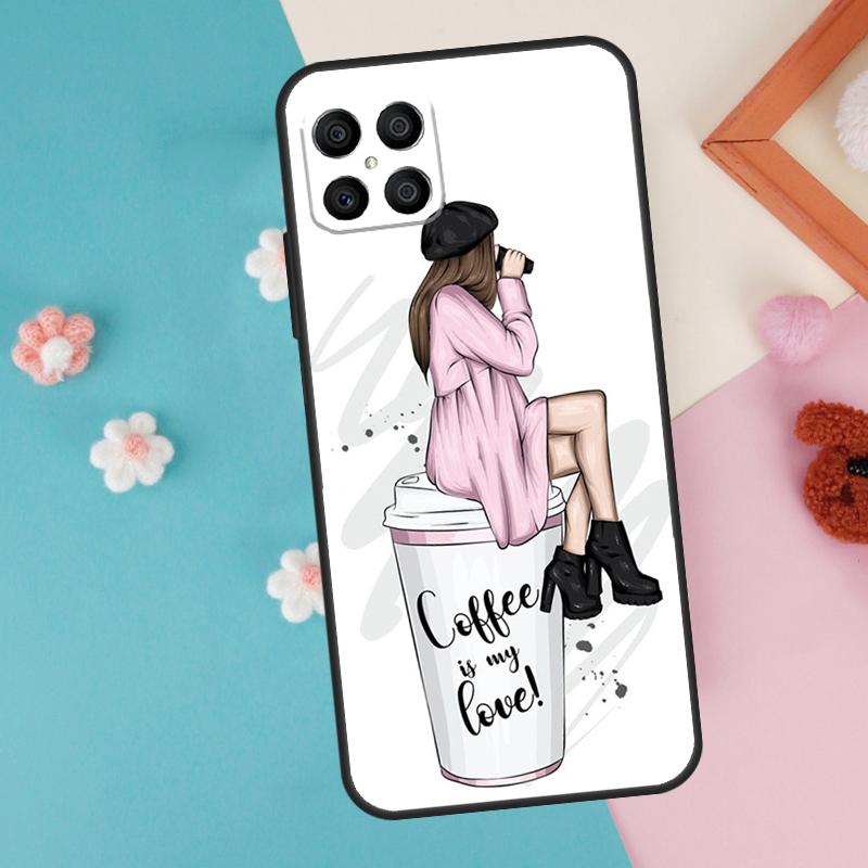 OK But First Coffee Case For Honor 200 Pro 50 70 90 X9a X8a X8 X9 X8b X9c X9b Honor Magic 7 Pro 5 6 Lite Cover