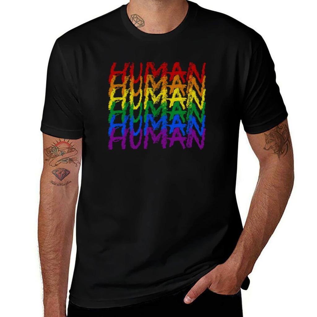 Human TShirt g man t shirts for men man t shirt cotton high quality TShirt