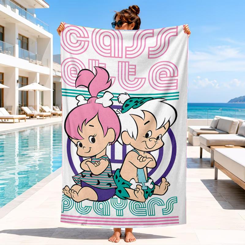 The Croods Players Adventure Beach Towel, Microfiber Beach Towel, Perfect For Pool, Beach, Travel, Home Decor Beach Party Fan gifts
