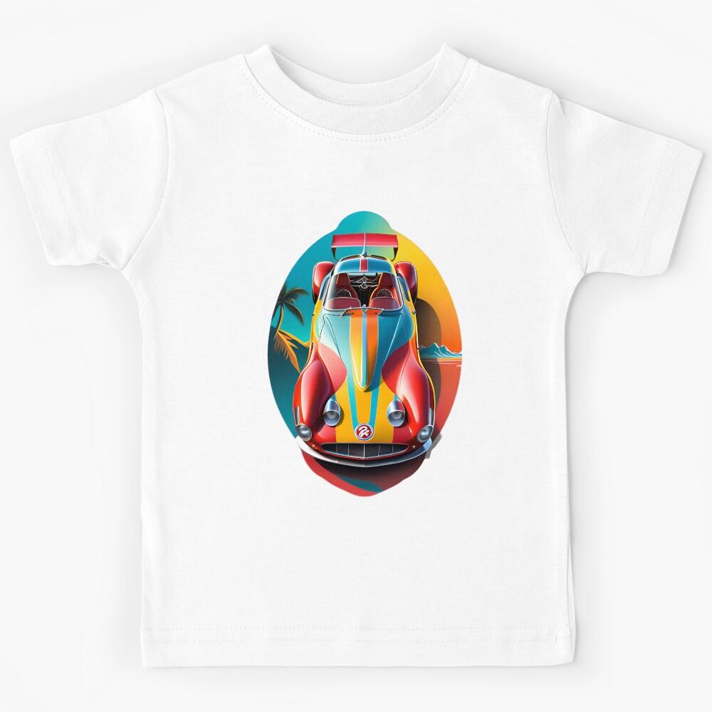 Cool Classic Vintage Concept Sports Car Kids T-Shirt 100