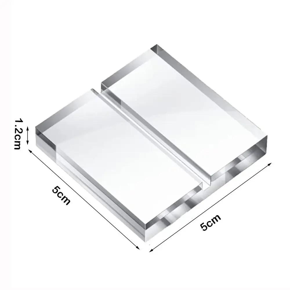 Photos Clips Desktop Decoration Picture Cards Display Stand Numbers Holder Place Card Acrylic Sign Holder Clamps Stand