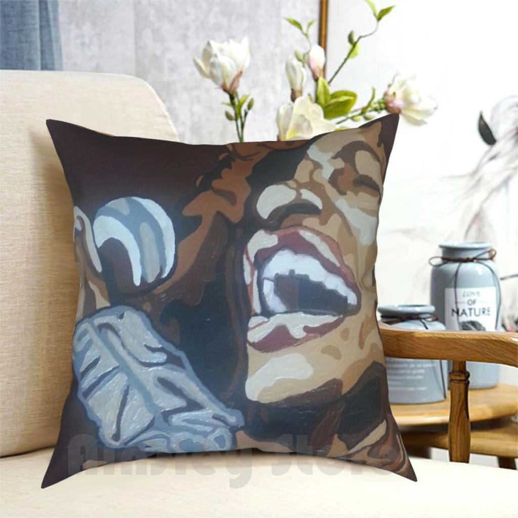 Chaka Khan Pillow Case Printed Home Soft DIY Pillow Cover Chaka Khan Chaka Khan Rufus Funk Jazz Soul Music Diva Black Black