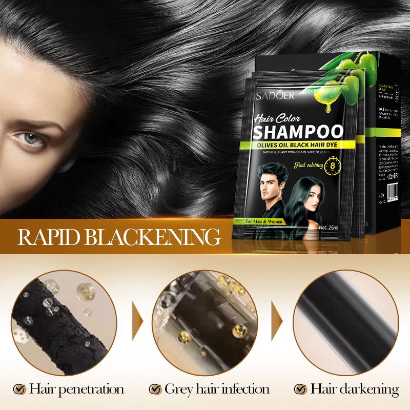 Conditioner Box 25ml × 10PCS Forrest Gump Oil Olive Dyeing Moisturizing Hair Care