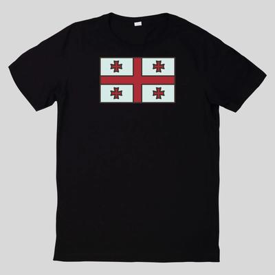 T-Shirt GEORGIA Fan Shirt 2024 Baumwolle