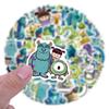 60pcs  Funny Anime Monster Inc Cartoon Stickers Cute Graffiti Decals Toy Helmet Suitcase Laptop PVC Sticker for Gift