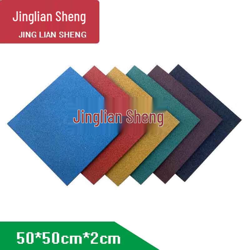 Heavy-Duty Interlocking Rubber Floor Mats