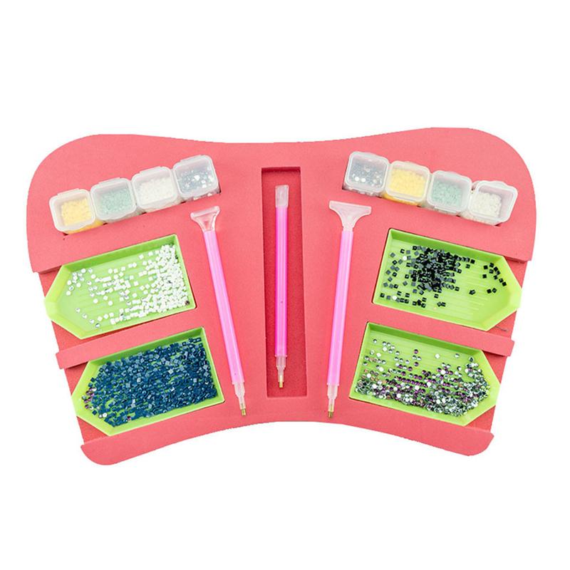 Multifunctional Diamond Painting Tray Holder Drill Pen Drill Pen Box Organizer High Quality DIY Craft Sewing Storage Tray
