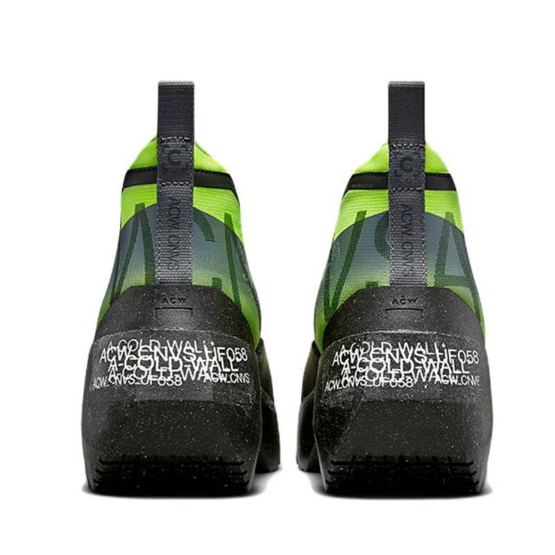 A-COLD-WALL* x Converse Geo Forma Boot Leather Sporty Trend Mid-Top Lifestyle Casual Shoes Unisex Black & Green