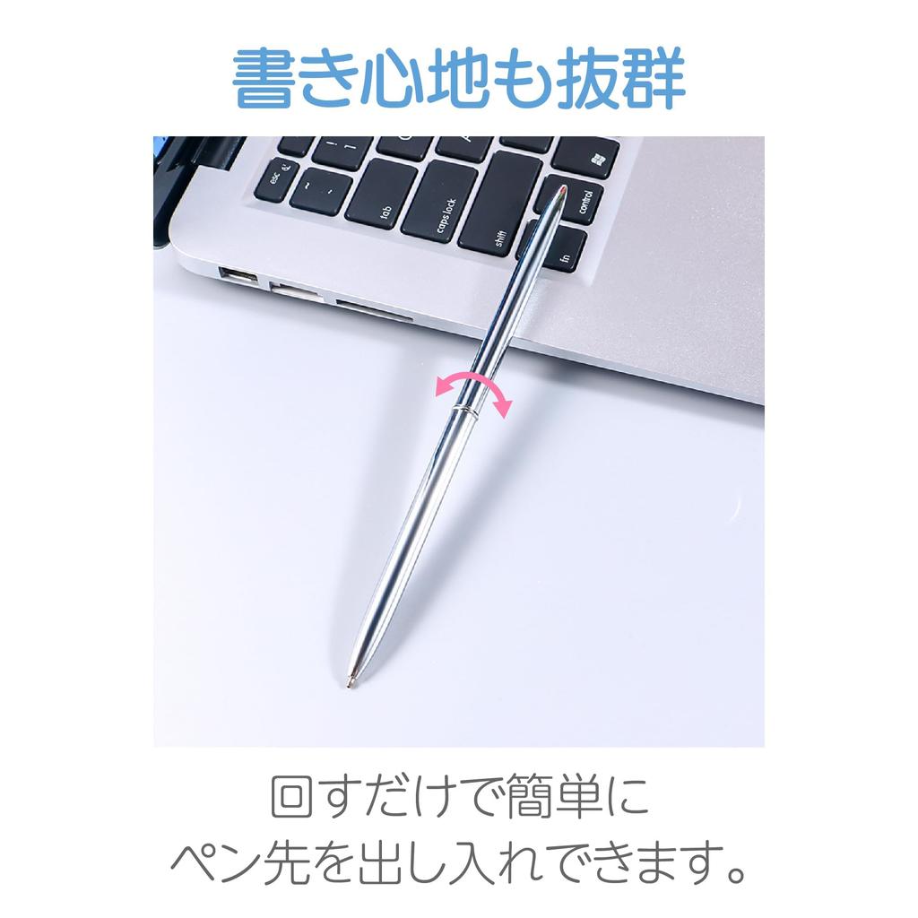 HAPPY SUGAR Pen Holder Desk Elegant Pen Stand Wedding Ballpoint Pen Stylish of (1 pen), Pen, Included, Reception, Style, Stand, (Pink Gold_Set 3)