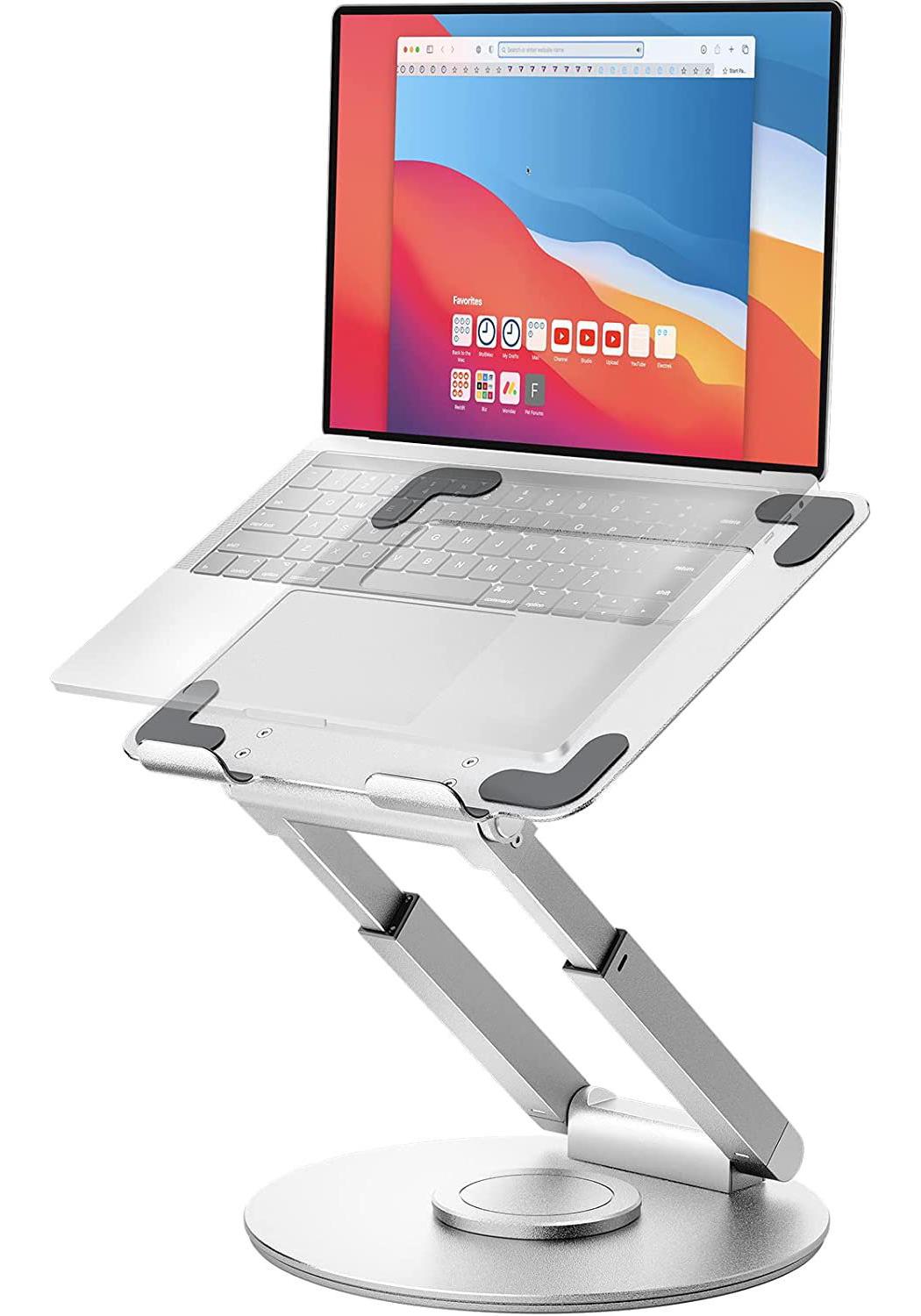 Adjustable 360° Rotating Laptop & Projector Stand