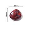 10pcs/lot Irregular Acrylic Beads Dual Color Loose Spacer Beads For Jewelry Making DIY Bracelet Nacklace Earrings Accessories