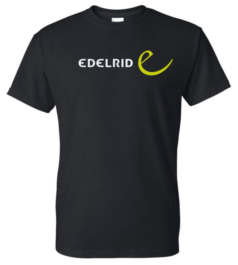 EDELRID Rock Climbing Belay T-shirt Unisex T-Shirt L