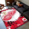 Detroit Red Wings Crest Area Rug Suitable for Indoor And Outdoor,Carpets for Kitchens, Homes, Offices, Living Rooms,Home Decor,Christmas Gift
