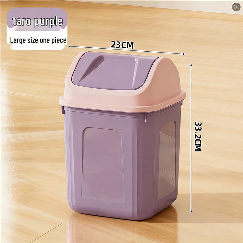 5-Piece Dorm Cleaning Set: Broom, Dustpan, Trash Can, Mop & Towel