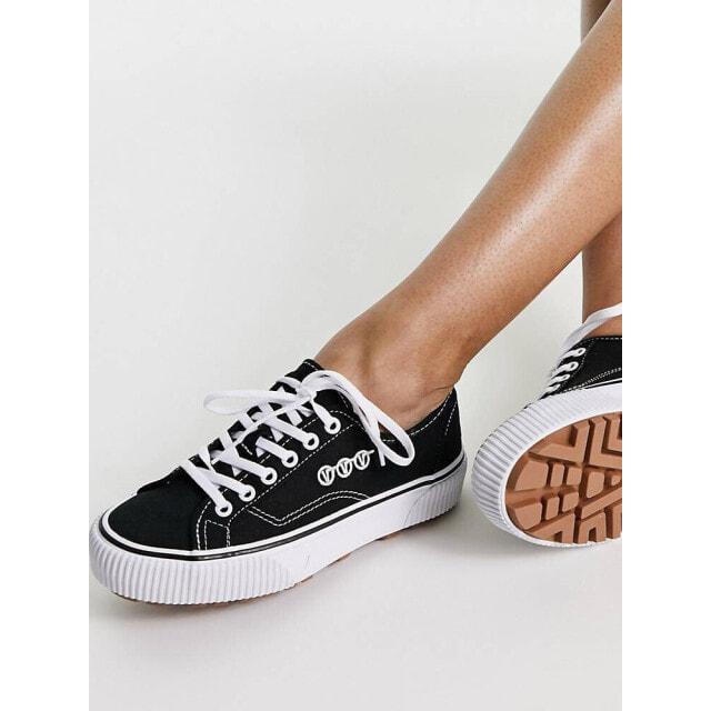 

Черные кроссовки Vans delridge