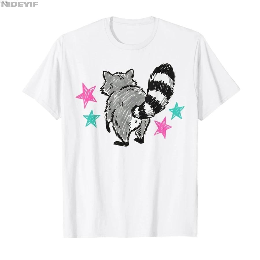 See Ya Soon Racoon Funny Raccoon Saying Quote Tshirt For Men Women 100 Cotton T Shirts Short Sleeve Tops 04243