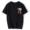 Cute Baby Elephant Inside Pocket T Shirt Black Cotton Men S6xl Us Supplier Men Women Unisex Fashion Tshirt Tees