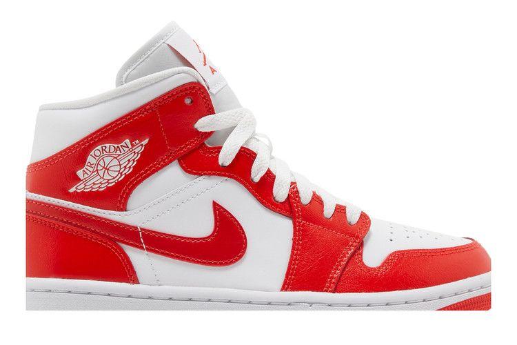 Wmns Air Jordan 1 Mid 'Habanero Red'