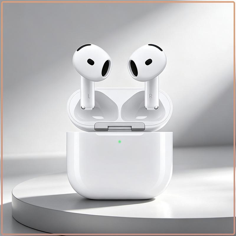 AirPods 4 Wireless Bluetooth Earphones One Tap Magic Connection Type-C Charging Case Lightweight Comfort Stereo Headset