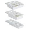 Under Desk Drawer Under Desk Organizer Large Capacity Under Table Storage Holder Slide Out Drawer Tray for Home  Office