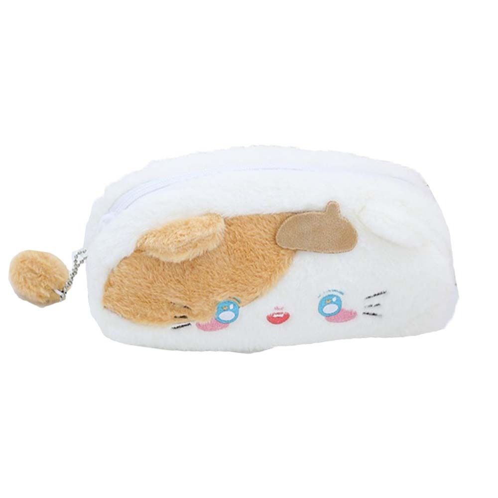 

PVC Capybara Pencil Case Plush Pouch Furry Stationery Storage Bag Cute Bear Pen Bag Students style3