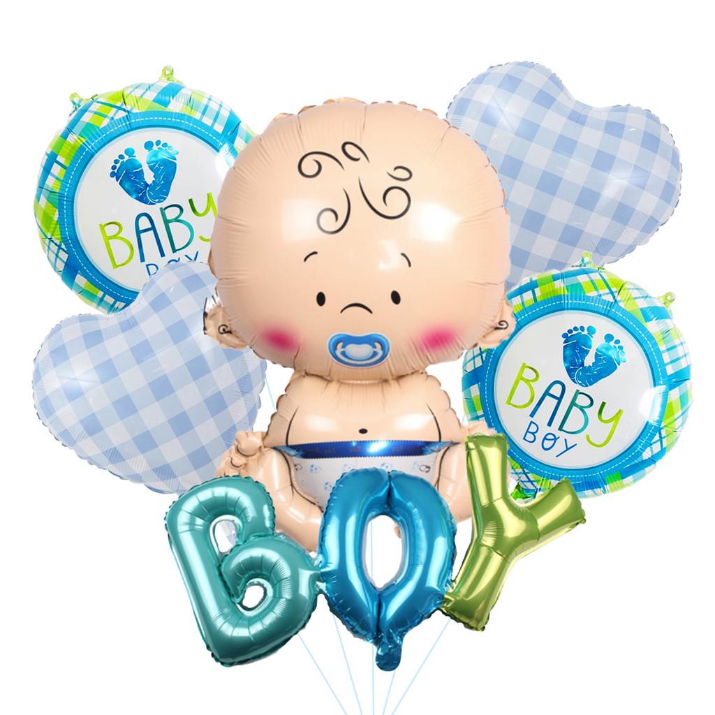 Erster Geburtstag Arrangement Babyparty Baby Aluminiumfolienballon Set Baby Geburtstagsballon Dekoration