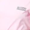 Ganni Logo Print Round Neck Short Sleeve T-Shirt Women tops T3200-465