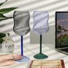 Shangqi Ins-Style Double-Layer Stemmed Color-Block Glass Cup, 400ml