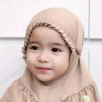 Easy To Wear Girls Instant Hijab Scarf Muslim Hijabs Turban Handmade With Scarf Head Years For D1C3