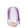 19cm Transparent Doll Stroller Bag - Fashionable, Waterproof PVC, Dustproof, Display Bag for Blind Box Dolls.