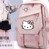 Cartoon Cat Kt Cat Backpack Cute Girl Backpack Junior High School Student Printed Schoolbag