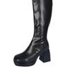 Fashion Ladies Shoes 2025 back zipper Women's boots Fashion round toe Modern Boots Women winter plus size Best Seller knee-High Boots