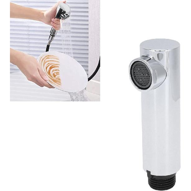 Substituição da Cabeça da Torneira da Cozinha, Peças Simples Angulares para Torneira de Pia de Cozinha, Cabeça Pulverizadora de Torneira Retrátil Bico, Conexões de Torneira Jato Spray para